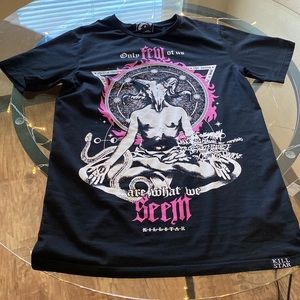 Small Killstar Pink Tee Shirt